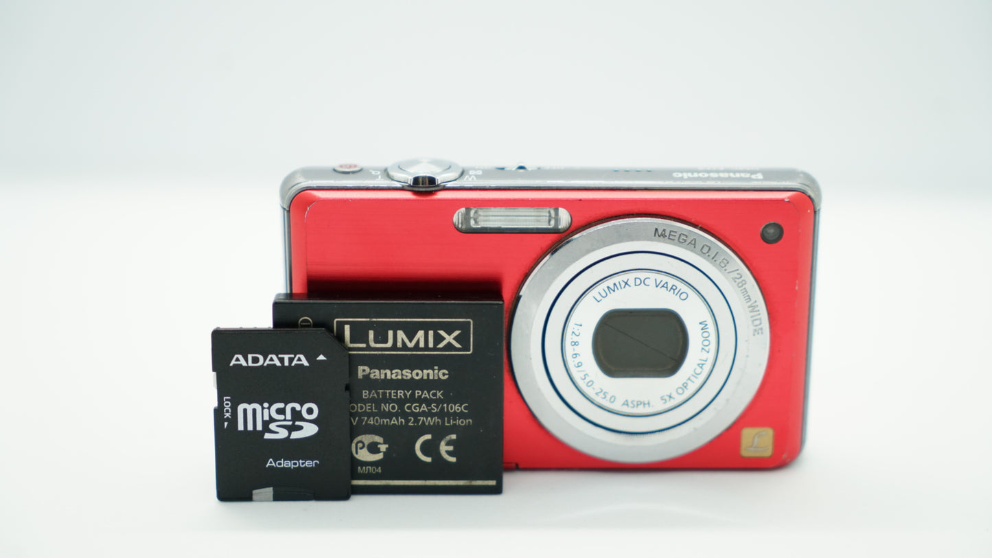 Panasonic Lumix DMC-FH3 (Roja)