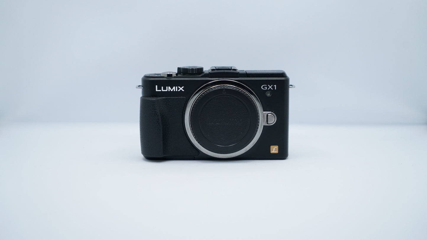 Panasonic Lumix GX1 Premium + Lente 14-42mm + Visor Live View DMW-LVF2