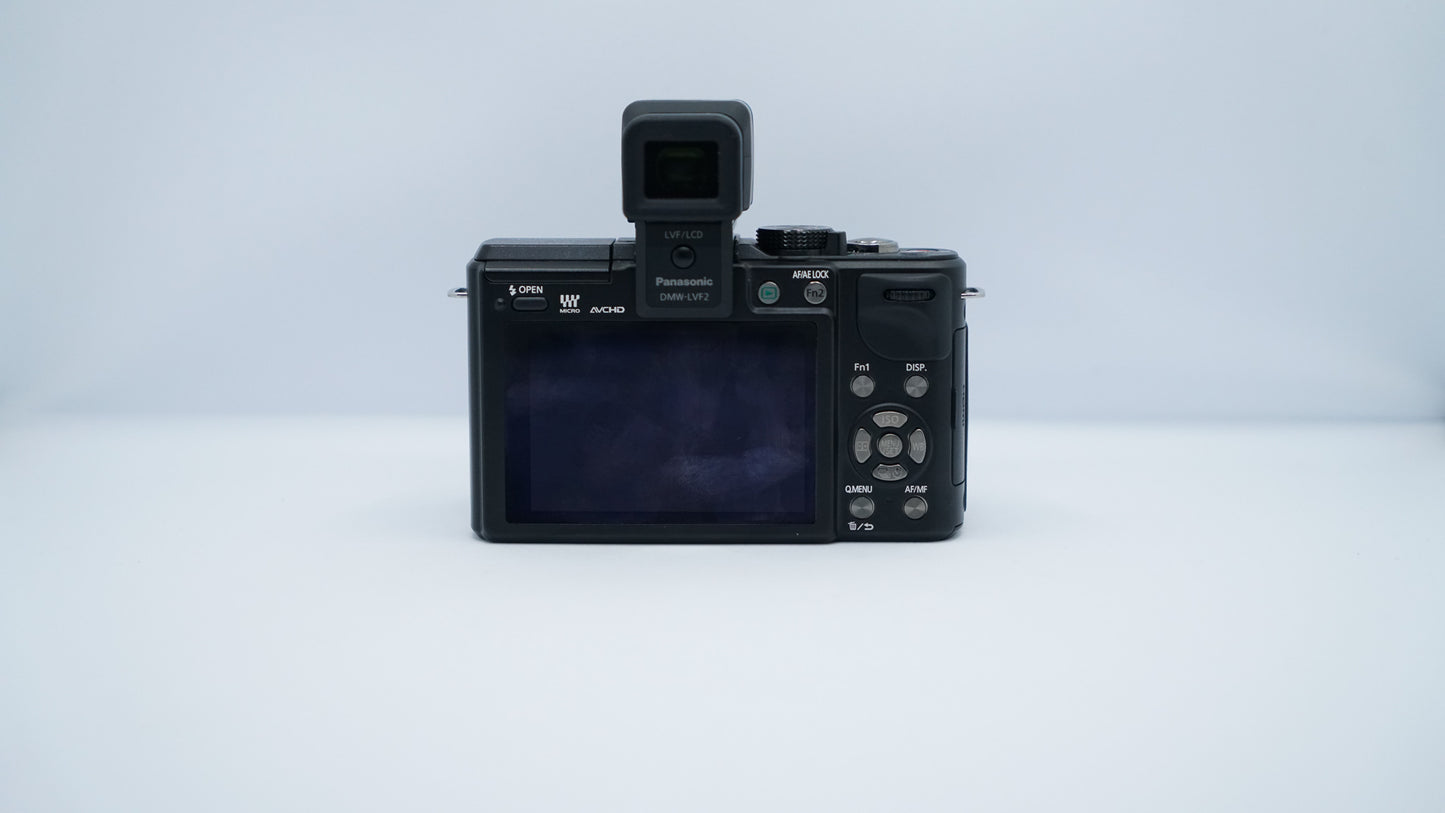 Panasonic Lumix GX1 Premium + Lente 14-42mm + Visor Live View DMW-LVF2