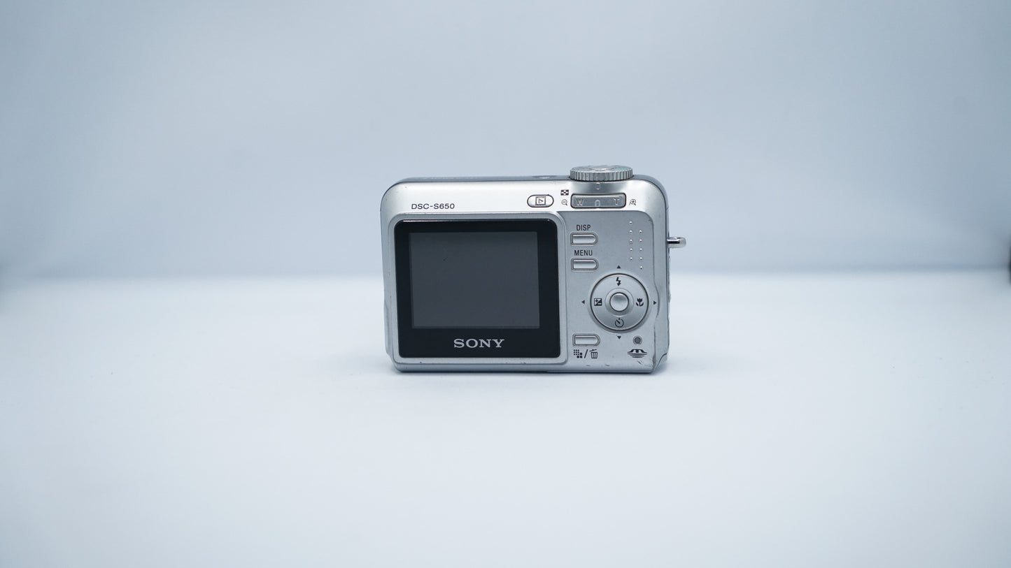 Sony Cybershot DSC-S650