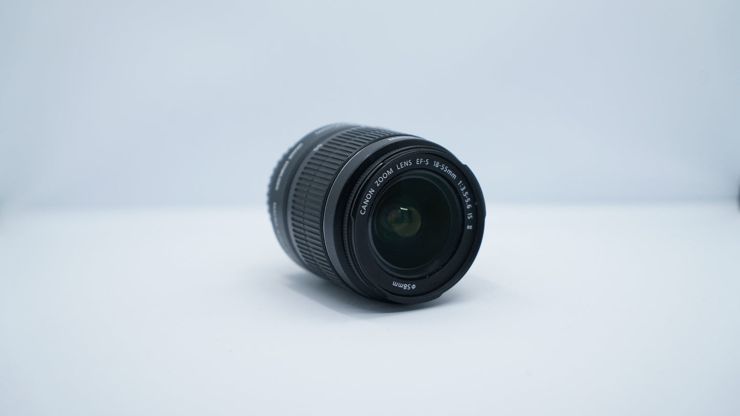 Canon EOS Rebel T3 + EF-S 18-55mm f/3.5-5.6 IS,